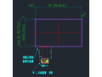 13.3寸国产防眩电容触摸屏内嵌框 G+G 16:10 可增加屏蔽、加热功能 工控 军工 支持主动笔-40到70度工作