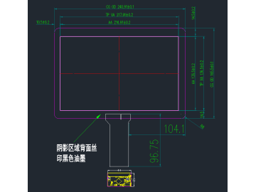 10.1寸 国产化防眩屏蔽电容触摸显示模块 宽温工作 抗振动性能好 满足军工 工控要求 -40到60度工作