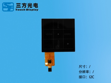 三方光电 1.74寸 电容触摸屏CST816D G+F结构 I2C接口16:9 可配液晶屏 全贴合 应用于智能穿戴、智能家居、工控、医疗、玩具等