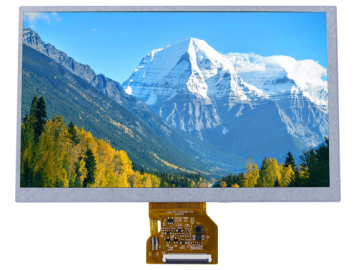 7寸TFT液晶显示屏 IPS液晶屏 1024*600 40PINS MIPI 400亮度