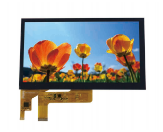 7寸TFT液晶显示屏 TN液晶屏 1024*600 RGB 50PINS 350亮度