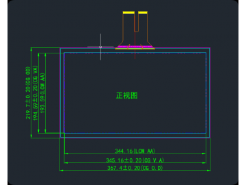 15.6寸电容屏触摸屏 G+G 16:9 多点触摸 USB 工业/商业电容屏 国产方案