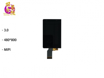 双古显控 3.0寸TFT电容触摸液晶屏 IPS屏 480*854 30PIN MIPI接口 16:9 全贴合 应用于工控、医疗、智能家居、玩具等