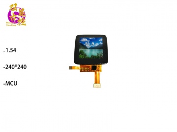 双古显控 1.54寸 电容触摸液晶屏ST7789V MCU接口 全贴合 应用于智能穿戴、智能家居、工控、医疗、玩具等