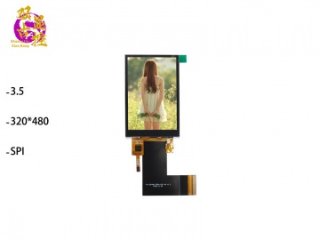 双古显控 3.5寸电容触摸液晶屏 320*480 40PIN SPI+RGB接口 16:9 全贴合 应用于手持设备、工控、医疗、智能家居、玩具等