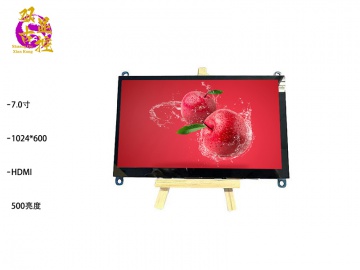 双古显控 7.0寸电容触摸液晶屏 1024*600 RGB转HDMI接口 500亮度  应用于（电脑副屏、工业、家电、玩具、医疗类用TFT液晶显示屏套件）
