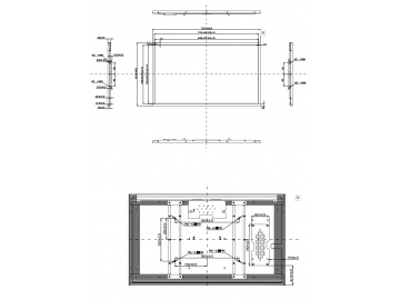 32寸, FHD 1920*1080, 2000亮度, 51pins, LVDS接口 高亮屏, 广告机