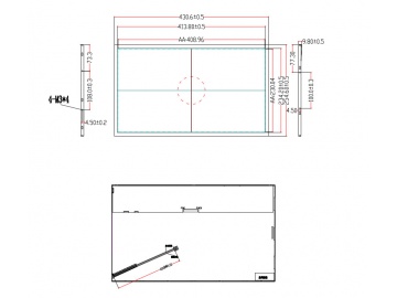 18.5寸, 1920*1080, 1000亮度, 30pins, LVDS接口 高亮屏, 广告机