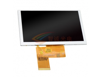 5.0寸 液晶显示屏 800*480 1200亮度 40PIN