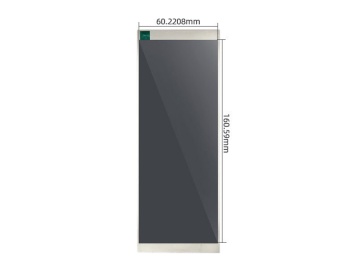 6.8寸高亮屏480x1280分辨率LVDS接口700nit强光可视竖屏长条TFT显示模组