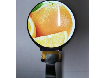 2.76" 480*480 IPS全视角 圆形液晶屏, 应用于仪器仪表、智能家居