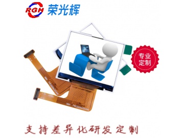 2.0寸, 480*360, 30pins, MIPI接口, ST7701S, 高清IPS液晶显示屏