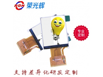 1.8寸, 128*160, 亮度320, 28pins MCU 16位, ST7735S, LCD液晶显示屏可定制