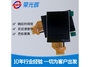 2.0寸, 240*320, 亮度500, 12pins SPI接口, ST7789V, LCD液晶显示屏