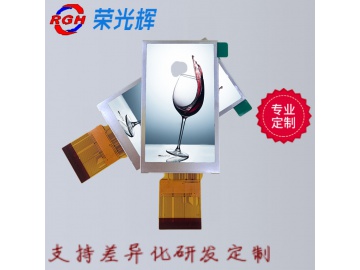 2.7寸, 960*240, 亮度260, 40pins RGB8位, ILI8961, 竖屏TFT液晶屏