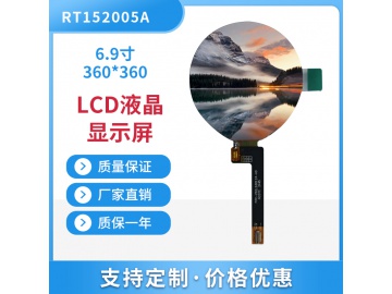 1.52寸 360*360 TFT液晶屏 , MCU-8BIT接口 ST77916驱动IC