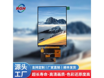 4.5寸 TFT 液晶显示屏 1080*1440 分辨率 MIPI接口 ST7105驱动IC 全视角 高亮670尼特 工业级显示模组