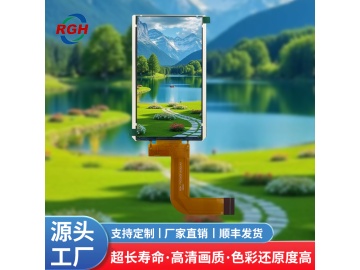 6.0寸 TFT 液晶显示屏 480x960分辨率RGB 24BIT接口 JD9161C-A1 IC 全视角 亮度1000尼特 工业级显示模组