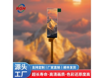 2.99寸 TFT 液晶显示屏 142*428 分辨率 SPI接口NV3007A IC 全视角 高亮300尼特 工业级显示模组