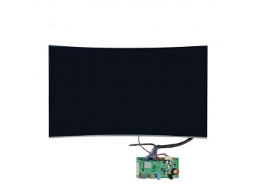 32 英寸 1500R 曲面 VA 液晶屏 1920*1080 分辨率 500 NITS 双 LVDS 接口 液晶显示模组