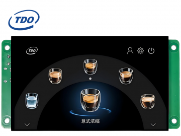 冠显 4.3寸480*800串口屏电容触摸液晶显示屏带组态支持二次开发