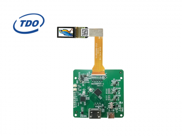 TDO推荐0.49寸HDMI单目驱动显示方案1920*1080亮度1800穿戴显示屏 望远镜/观鸟镜