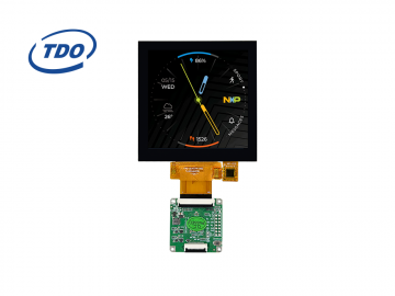 冠显3.4寸显示屏 QSPI/SPI接口分辨率方形tft液晶屏 esp32