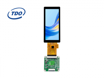 冠显2.86寸QSPI/SPI接口转接板tft液晶屏320*820条形stm32 esp32