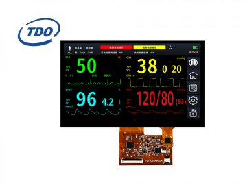 冠显7寸显示屏QSPI/SPI/8080接口 800*480分辨率 tft液晶屏ESP32