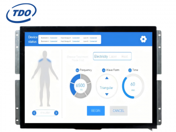 冠显 15寸分辨率1024&times;768 液晶屏带触摸显示屏串口屏医疗级UI开发