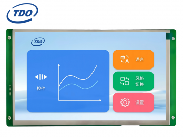 冠显10.1寸液晶串口屏1024*600带串口医疗级无触摸