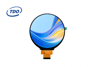 冠显4寸tft液晶显示屏720*720分辨率RGB接口40PIN高清IPS圆形屏幕