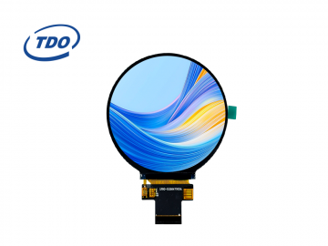 冠显2.8寸非电容触摸480*480 380nits 30pins MIPI 2 Lane接口 ST7701 IPS TFT 液晶显示屏