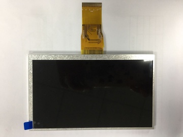 7寸 1024*600 , IPS液晶屏 650亮度, 高清高亮, FPC 50PINS, 5.5厚, TTL接口