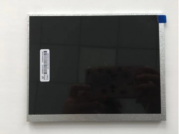 8寸1024*768 宽视角 IPS显示屏 230亮度 LVDS接口 40PINS FPC 5.5厚带端子线